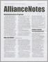 Journal/Magazine/Newsletter: AllianceNotes, September 1997