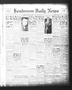 Newspaper: Henderson Daily News (Henderson, Tex.), Vol. 3, No. 277, Ed. 1 Sunday…