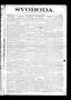 Newspaper: Svoboda. (La Grange, Tex.), Vol. 20, No. 3, Ed. 1 Thursday, January 1…