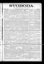 Newspaper: Svoboda. (La Grange, Tex.), Vol. 20, No. 13, Ed. 1 Thursday, March 30…