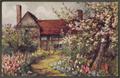 Primary view of [Postcard of an English Cottage]