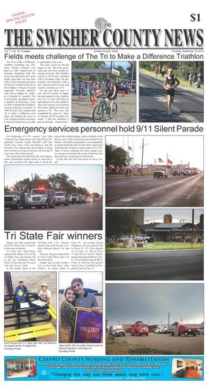 Primary view of The Swisher County News (Tulia, Tex.), Vol. 11, No. 39, Ed. 1 Thursday, September 19, 2019