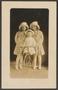 Thumbnail image of item number 1 in: '[Postcard of Two Girls and Boy]'.