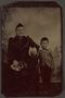 Photograph: [Photograph of Mollie Buckner Scogins with her Son]
