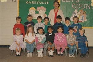 Primary view of object titled '[Kindergarten Class Picture]'.