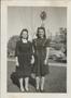 Photograph: [Lucile and Vera at College Registration]