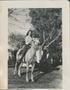 Photograph: [Barbara's First Horseback Ride]