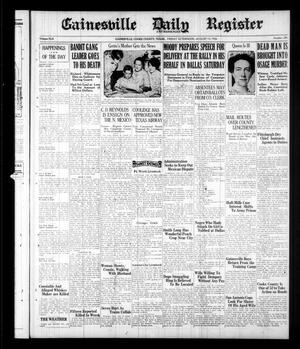 Primary view of object titled 'Gainesville Daily Register and Messenger (Gainesville, Tex.), Vol. 42, No. 206, Ed. 1 Friday, August 13, 1926'.