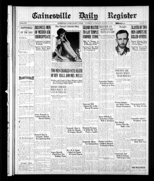 Primary view of object titled 'Gainesville Daily Register and Messenger (Gainesville, Tex.), Vol. 42, No. 211, Ed. 1 Thursday, August 19, 1926'.