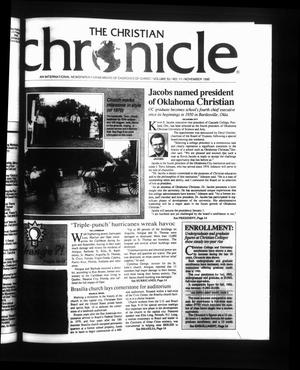 Primary view of object titled 'The Christian Chronicle (Oklahoma City, Okla.), Vol. 52, No. 11, Ed. 1 Wednesday, November 1, 1995'.
