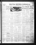 Thumbnail image of item number 1 in: 'Denton Record-Chronicle (Denton, Tex.), Vol. 41, No. 175, Ed. 1 Friday, March 6, 1942'.