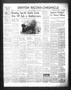 Newspaper: Denton Record-Chronicle (Denton, Tex.), Vol. 41, No. 261, Ed. 1 Monda…