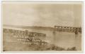 Postcard: [Railroad Bridge Destroyed by Flood]