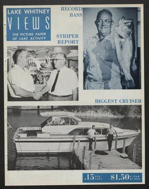 Primary view of object titled 'Lake Whitney Views (Whitney, Tex.), Vol. 12, No. 2, Ed. 1 Monday, October 1, 1962'.