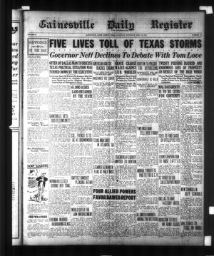 Primary view of object titled 'Gainesville Daily Register and Messenger (Gainesville, Tex.), Vol. 40, No. 113, Ed. 1 Saturday, April 26, 1924'.