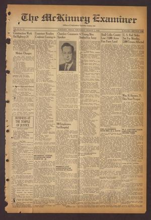 Primary view of object titled 'The McKinney Examiner (McKinney, Tex.), Vol. 60, No. 21, Ed. 1 Thursday, March 7, 1946'.