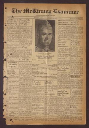 Primary view of object titled 'The McKinney Examiner (McKinney, Tex.), Vol. 60, No. 32, Ed. 1 Thursday, May 23, 1946'.