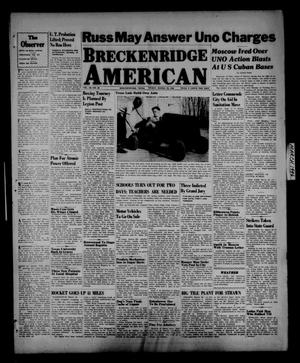 Primary view of object titled 'Breckenridge American (Breckenridge, Tex.), Vol. 26, No. 68, Ed. 1 Friday, March 29, 1946'.