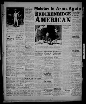 Primary view of object titled 'Breckenridge American (Breckenridge, Tex.), Vol. 26, No. 146, Ed. 1 Friday, August 2, 1946'.