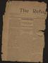 Primary view of The Refugio Review. (Refugio, Tex.), Vol. 1, No. [1], Ed. 1 Friday, December 2, 1898