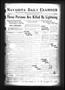 Newspaper: Navasota Daily Examiner (Navasota, Tex.), Vol. 28, No. 107, Ed. 1 Sat…
