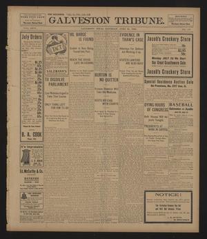 Primary view of object titled 'Galveston Tribune. (Galveston, Tex.), Vol. 26, No. 187, Ed. 1 Saturday, June 30, 1906'.