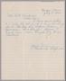 Primary view of [Letter from Mrs. Geo. W. Stephenson to D. W. Kempner, July 08, 1944]