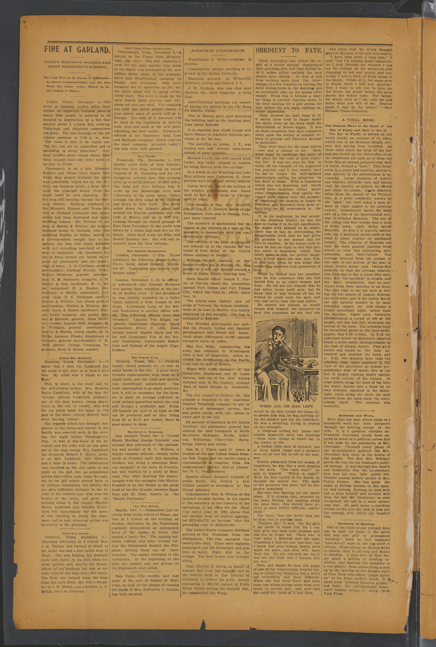 Weekly Visitor. (Bay City, Tex.), Vol. 1, No. 27, Ed. 1 Friday, December 8, 1899
                                                
                                                    [Sequence #]: 2 of 8
                                                