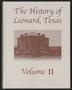 Book: The History of Leonard, Texas: Volume 2
