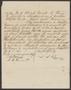 Letter: [Recommendation Letter for L. S. Teppey, July 8, 1871]