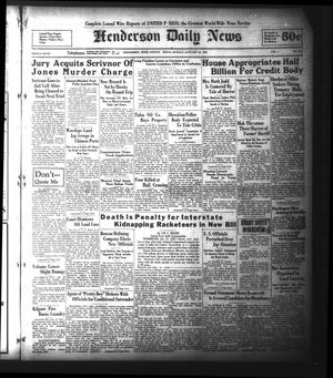 Primary view of Henderson Daily News (Henderson, Tex.),, Vol. 1, No. 267, Ed. 1 Sunday, January 24, 1932