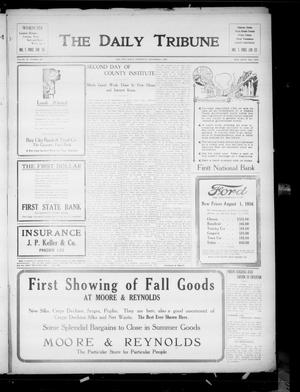 Primary view of object titled 'The Daily Tribune (Bay City, Tex.), Ed. 1 Wednesday, September 6, 1916'.