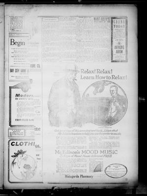 Primary view of object titled 'The Daily Tribune (Bay City, Tex.), Vol. 16, No. 265, Ed. 1 Friday, October 14, 1921'.