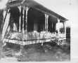Photograph: [Photograph of the front porch of the Adams house]