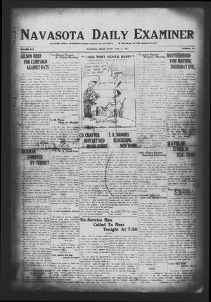 Primary view of object titled 'Navasota Daily Examiner (Navasota, Tex.), Vol. 31, No. 1, Ed. 1 Friday, February 10, 1928'.