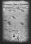 Thumbnail image of item number 1 in: 'Navasota Daily Examiner (Navasota, Tex.), Vol. 31, No. 10, Ed. 1 Tuesday, February 21, 1928'.