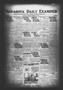 Thumbnail image of item number 1 in: 'Navasota Daily Examiner (Navasota, Tex.), Vol. 31, No. 244, Ed. 1 Wednesday, November 21, 1928'.