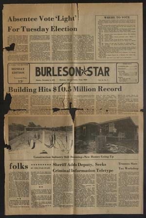 Burleson Star (Burleson, Tex.), Vol. 14, No. 5, Ed. 1 Monday, November 6, 1978