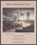 Primary view of [Wheeler Avenue Baptist Church Bulletin: August 26, 2001]