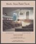 Primary view of [Wheeler Avenue Baptist Church Bulletin: November 25, 2001]