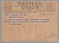 Primary view of [Telegram from T. M. Carruthers to Daneil W. Kempner, March 1, 1948]