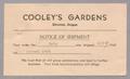 Primary view of [Postcard from Cooley's Gardens to D. W. Kempner, August 19, 1949]