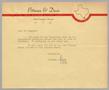 Letter: [Letter from Pittman & Davis to D. W. Kempner, June 10, 1948]