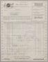 Text: [Invoice for Snapdragons, July 26, 1954]