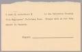 Primary view of [Reply Card from the Galveston Country Club]