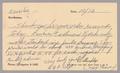 Postcard: [Postal Card from Willoughbys to Daniel Webster Kempner, December 16,…