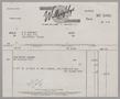 Primary view of [Invoice for Items from Willoughbys, July 1, 1954]