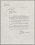 Primary view of [Letter from D. W. Kempner to Martin F. Mey, December 10, 1955]