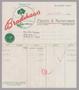 Text: [Invoice for Items from Bradshaw's, January 20, 1955]