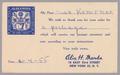 Primary view of [Postcard from Alice H. Marks to Jeane Bertig Kempner, February 2, 1955]